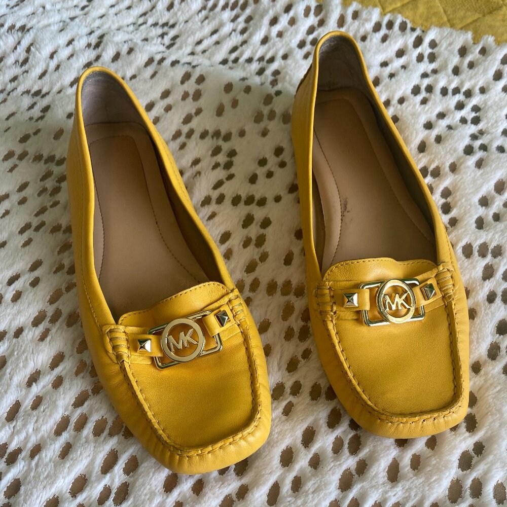 Michael Kors Womens Size 9.5 Soft Leather Loafers